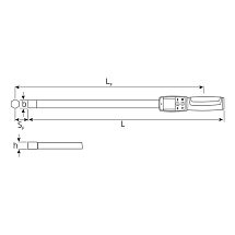 Моментный ключ MANOSKOP® с контролем угла поворота 20-200 Нм, STAHLWILLE, 96500920, 714/20