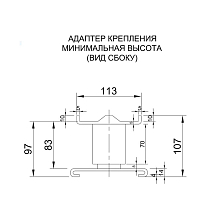 Комплект регулируемых винтовых опор, OMER, 4008120300/4