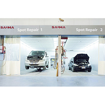 Пост подготовки к окраске 6x4x2.8, SAIMA, PREP KLEEN 4000