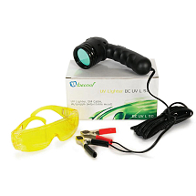 UV набор для поиска утечек - лампа 50 Вт, 12V + очки, BC-UV-L-50