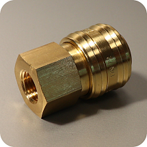 Муфта быстросъемная с внутренней резьбой 1/4", LÜDECKE, 131008100014, ES 14 I