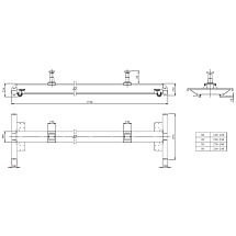 Траверса для подхвата за раму, комплект 2 шт., eqtree®, Z54B750000