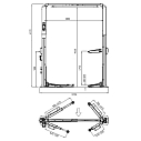 Подъемник двухстоечный электрогидравлический, 4,6т, eqtree™, TL 2046Е