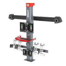 Стенд сход-развал 3D, 2 камеры выс. разрешения, электр. лифт, 11"-24", BRIGHT, A750ECN