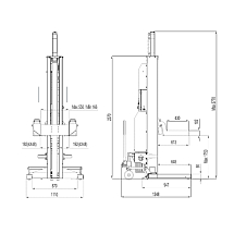 Комплект мобильных колонн (4 шт х 5,5 т), беспроводная связь, eqtree™ , CL 1055