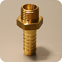 Штуцер 1/4" под шланг 9 мм, LUDECKE, 13101060001409, T 149 M