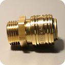 Муфта быстросъемная с наружной резьбой 1/2", LUDECKE, 131008000012, ES 12 A
