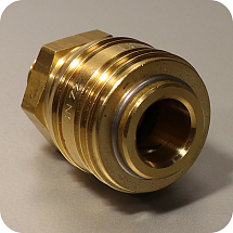 Муфта быстросъемная с наружной резьбой 1/4", LUDECKE, 131008000014, ES 14 A