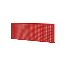 Панель перфорированная металлическая 1390 х 480 х 40 мм, красная, FERRUM, 07.014L-3000