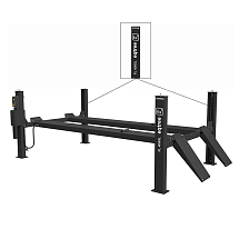 Подъемник четырехстоечный, 6,5т, гладкие трапы, eqtree™, FL 4065-L