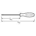 TORX®-отвертка DRALL+ T30, STAHLWILLE, 46563030, 4656