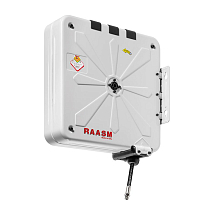 Катушка закрытая для раздачи воздуха со шлангом 15 м, 20 бар, RAASM, 8450.104