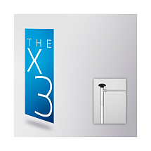 Флаг BMW THE X3, горизонтальный, BMW41300308