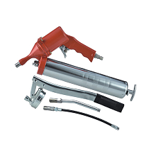 Шприц для подачи консистентных смазок, 400 мл. Набор для пневматического и ручного испол-я, DMECL, G730003