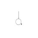 Трос с кольцом для подвешивания вытяжных насадок L=3000 мм, NORFI, 24-4155-010