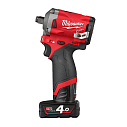 Аккумуляторный импульсный гайковерт M12 FIWF12-422X FUEL, MILWAUKEE, 4933464616