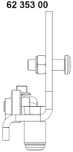 Комплект роликов для траверсы SD20/ SD26, AC Hydraulic, AC Hydraulic