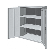 Шкаф архивный с 2 полками 950х500х1170 мм, FERRUM, 03.521(1170)-7035