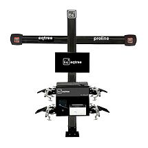 Стенд сход-развал 3D, 2 камеры х5Мп, электр. лифт, захваты 12”-24”, С ОРГТЕХНИКОЙ и КРУГАМИ, eqtree®, PL-V3D-Lift I