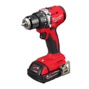 Аккумуляторная компактная дрель-шуруповерт, Milwaukee, M18 BLDDRC-202C, 4933492833