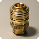 Муфта быстросъемная с наружной резьбой 1/2", LUDECKE, 131008000012, ES 12 A