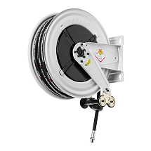Открытая катушка серии 430 со шлангом 12 м, 1/4", 600 бар, для консистентных смазок, RAASM, 8430.501