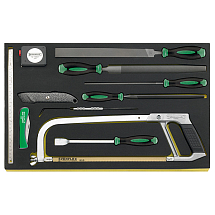 Набор: напильники, ножовка и т.д. во вкладыше TCS, STAHLWILLE, 96838759, TCS 12025-13110/11
