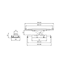 Траверса пневмогидравлическая 4т, SNIT, SJ4T-A