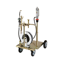 Комплект для раздачи масла из бочек 180-220 л, насос 3:1, RAASM, 35200