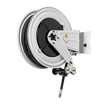 Открытая катушка серии 420 со шлангом 15 м, 1/2" F/M, 20 бар, 760 л/мин для воды и воздуха, RAASM, 8420.104