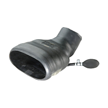 Вытяжная насадка с пневмоподсоединением, овальная насадка с пневмонасосом, NORFI, 25-4937-110