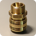 Муфта быстросъемная с наружной резьбой 1/2", LUDECKE, 131008000012, ES 12 A