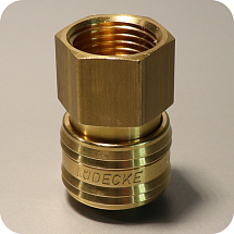 Муфта быстросъемная с внутренней резьбой 1/2", LUDECKE, 131008100012, ES 12 I Муфта быстросъемная с внутренней резьбой 1/2", LUDECKE, 131008100012, ES 12 I