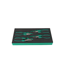 Набор: пассатижи и бокорезы в ложементе EVA 390х187 мм, HONITON, IK-EVA11