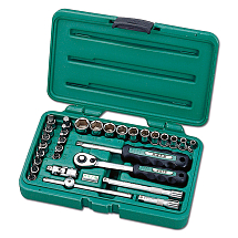 Набор инструмента 1/4", 30 предметов, HONITON 112030R