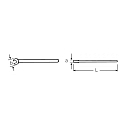 Гаечный ключ диэлектрический 14 мм, STAHLWILLE, 44180014,12160 VDE
