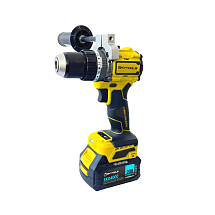 Аккумуляторная ударная дрель-шуруповерт (4.0 Ач х 2), SKYTOOLS, SK7001