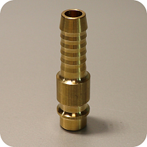 Штуцер быстросъемный под шланг 8 мм, LUDECKE, 131008500008, ES 8 S