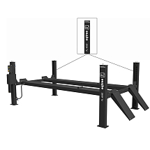 Подъемник четырехстоечный, 6,5т, гладкие трапы, eqtree™, FL 4065