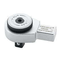 Сменная трещотка с мелкими зубьями 1/2", STAHLWILLE, 58250020, 735/20