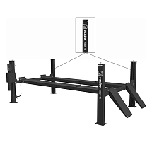 Подъемник четырехстоечный, 4,5т, гладкие трапы, Eqtree™ , FL 4045L