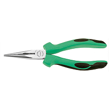Плоскокруглогубцы с резаком (для радио- и телефонных проводов), длина 200 мм, STAHLWILLE, 6529 5 200