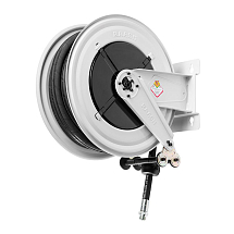 Открытая катушка со шлангом 15 м, 1" 50 бар для подачи масла и сходных жидкосте, RAASM, 8540.413