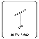 Ключ для поршня дискового тормоза, MAZDA, 49 FA18 602