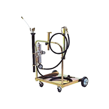 Комплект для откачки масла на тележке под бочки 180-220 кг, RAASM, 45180