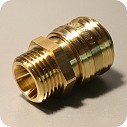 Муфта быстросъемная с наружной резьбой 1/2", LUDECKE, 131008000012, ES 12 A