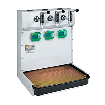 Автоматическая установка раздачи масла и антифриза, 3 крана, 3 счетчика, RAASM, 37686