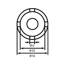 KL-0303, Ключ для коронных гаек, KLANN, KL-0303