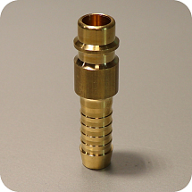 Штуцер быстросъемный под шланг 8 мм, LUDECKE, 131008500008, ES 8 S