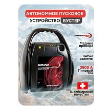 Автономное пусковое устройство (бустер) 12 в. 2500А max, LEMANIA ENERGY, P10-2500